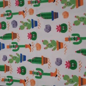 Homemade baby receiving blanket